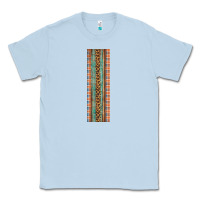 Dusty Blue Fall Pattern Classic Tee - Artiststas