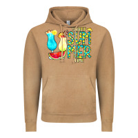 Vintage Camel sweet summer time turquoise yellow Vintage Hoodie - CowCowDesign