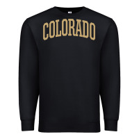 Black Colorado   Colorado Sports CollegeStyle T CO Premium Sweatshirt - longCreatives