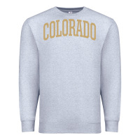 Heather Grey Colorado   Colorado Sports CollegeStyle T CO Premium Sweatshirt - longCreatives