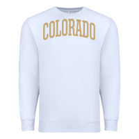 White Colorado   Colorado Sports CollegeStyle T CO Premium Sweatshirt - longCreatives