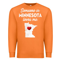 Carrot Someone In Minnesota Loves Me  Minnesota  MN Premium Sweatshirt - longCreatives