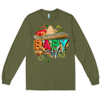 Army Green Babycita Long Sleeve Tee - FaDigitalArtStudio