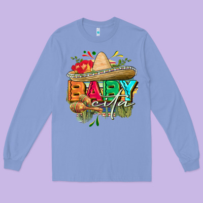 Babycita Long Sleeve Tee Designed By Fadigitalartstudio