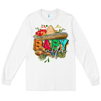 White Babycita Long Sleeve Tee - FaDigitalArtStudio