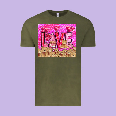 Love Gnome With Bear Tumbler Valentine's Day Vintage Tee Designed By Howdyjamesfarm