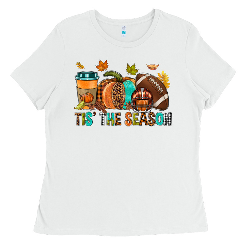 Tis' The Season Fall Ladies Tee by NancyCooperArtShop | Teevron
