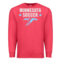 Cardinal Minnesota Soccer Fan Gear  FC , United T Premium Sweatshirt - longCreatives