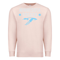 Pale Pink Minnesota Soccer Fan Gear  FC , United T Premium Sweatshirt - longCreatives