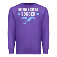 Purple Minnesota Soccer Fan Gear  FC , United T Premium Sweatshirt - longCreatives