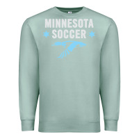 Seafoam Minnesota Soccer Fan Gear  FC , United T Premium Sweatshirt - longCreatives