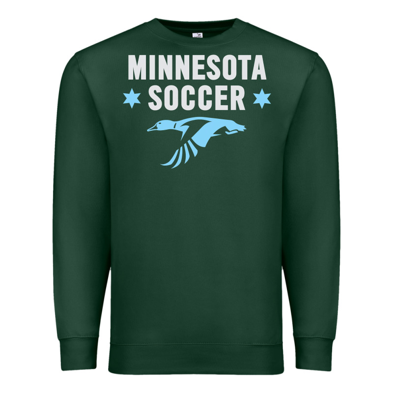 Minnesota Soccer Fan Gear  Fc , United T Premium Sweatshirt by longCreatives | Teevron