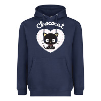 Navy Chococat Sweet Valentine Heavyweight Hoodie - longCreatives
