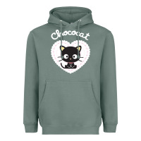 Sage Chococat Sweet Valentine Heavyweight Hoodie - longCreatives
