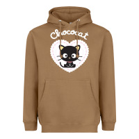 Toasted Coconut Chococat Sweet Valentine Heavyweight Hoodie - longCreatives