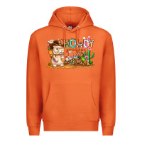 Carrot Easter Howdy Peeps Bunny Premium Hoodie - CowhideDigitalArt