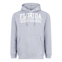 Heather Grey Florida Memorial University Miami Gardens OC0647 Heavyweight Hoodie - longCreatives