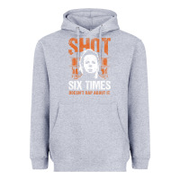 Heather Grey halloween shot 6 times t shirt Heavyweight Hoodie - longCreatives