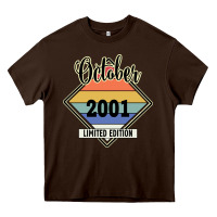 Chocolate Brown October 2001 Limited Edition Heavy Core Tee - Bettercallsaul