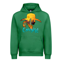 Emerald cowgirl western Urban Hoodie - AdoDesignShop
