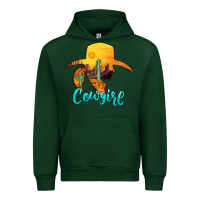 Forest Green cowgirl western Urban Hoodie - AdoDesignShop
