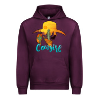 Mauve Wine cowgirl western Urban Hoodie - AdoDesignShop