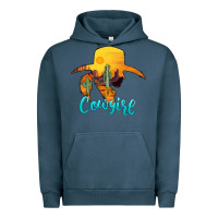 Pigment Midnight Navy cowgirl western Urban Hoodie - AdoDesignShop