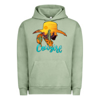 Pigment Oil Green cowgirl western Urban Hoodie - AdoDesignShop