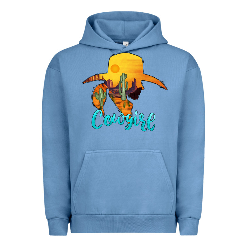 Cowgirl Western Urban Hoodie by AdoDesignShop | Teevron
