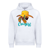 White cowgirl western Urban Hoodie - AdoDesignShop