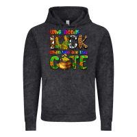 Vintage Black Who needs luck when you are this cute Vintage Hoodie - OliviaCreatesArt