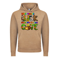 Vintage Coffee Who needs luck when you are this cute Vintage Hoodie - OliviaCreatesArt