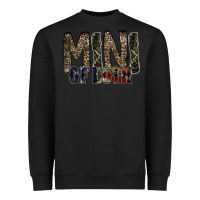 Black mini of both Heavyweight Sweatshirt - RacoonDesign