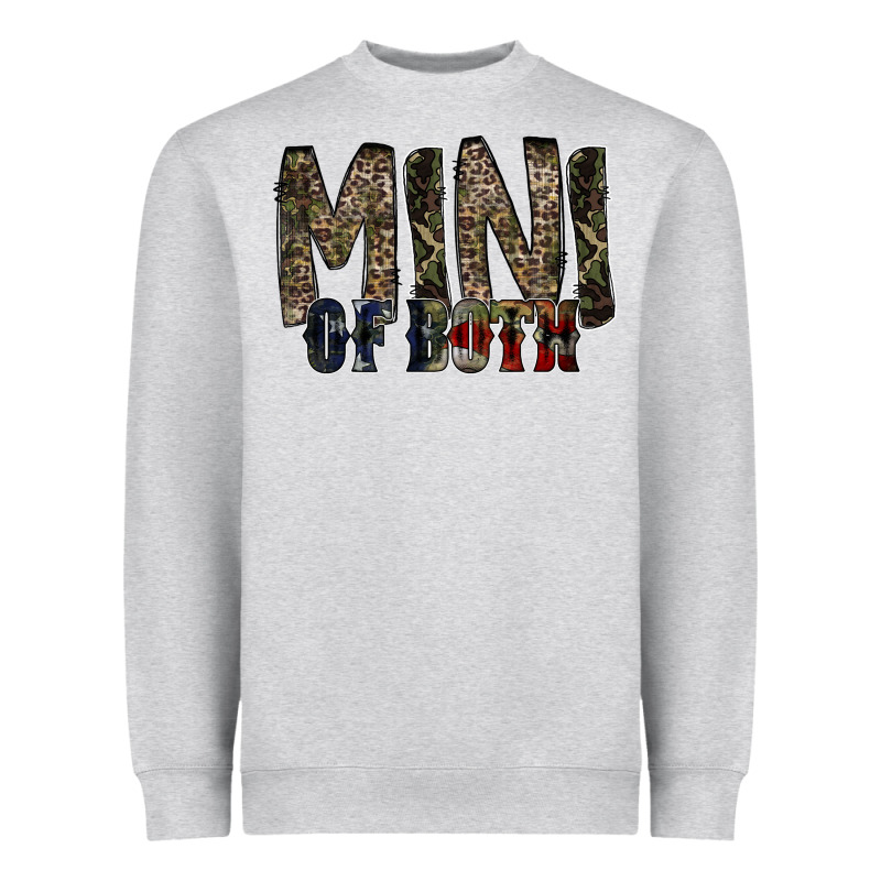 Mini Of Both Heavyweight Sweatshirt by RacoonDesign | Teevron