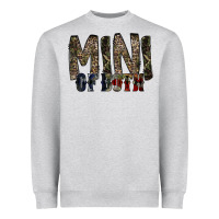 Heather Grey mini of both Heavyweight Sweatshirt - RacoonDesign