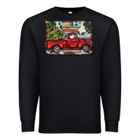 Black christmas truck Premium Sweatshirt - BarkalooDesign