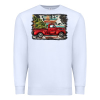 White christmas truck Premium Sweatshirt - BarkalooDesign