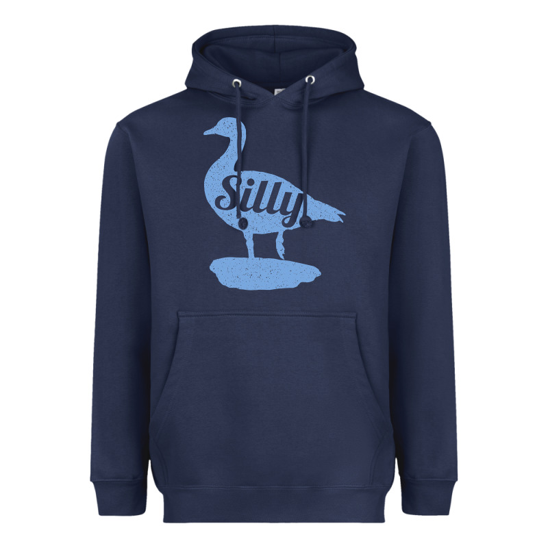 Silly Goose Funny Silly Goose Heavyweight Hoodie by longCreatives | Teevron