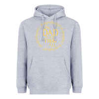 Heather Grey Mens One Dad to rule them all  father's day gift Heavyweight Hoodie - longCreatives