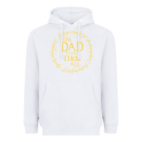 White Mens One Dad to rule them all  father's day gift Heavyweight Hoodie - longCreatives