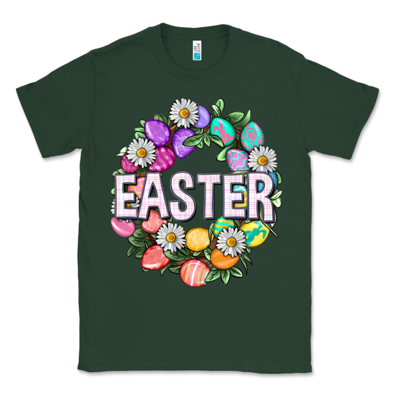 Easter With Eggs And Daisy Easter Day Classic Tee by HowdyJamesFarm | Teevron