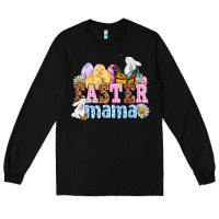 Black Easter mama Long Sleeve Tee - OliviaCreatesArt