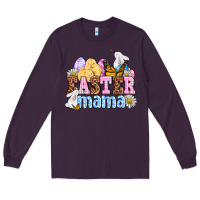 Plum Easter mama Long Sleeve Tee - OliviaCreatesArt