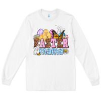 White Easter mama Long Sleeve Tee - OliviaCreatesArt