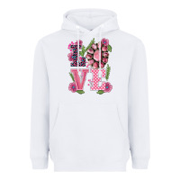 White walentine's day love gemstones Heavyweight Hoodie - BarkalooDesign