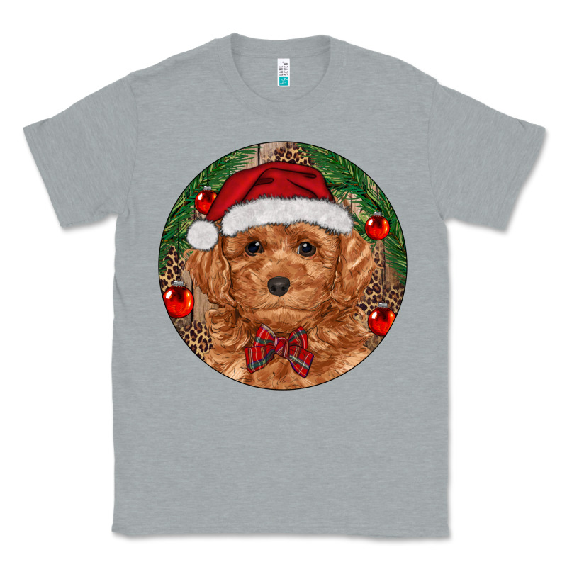 Christmas Toy Poodle Classic Tee by RanaPortraitStore | Teevron