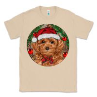 Mushroom Christmas Toy Poodle Classic Tee - RanaPortraitStore