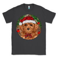 Smoke Christmas Toy Poodle Classic Tee - RanaPortraitStore