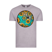 Vintage Zinc Round western pattern Vintage Tee - Jasminsmagicworld