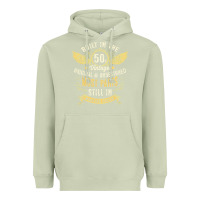 Matcha Mens Vintage 1950s Built In The 50s Fifties Funny 70th Birthday Heavyweight Hoodie - longCreatives